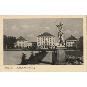 MONACHIUM. München-Schloß Nymphenburg, wyd. ok. 1938; cz.-b., stan bdb