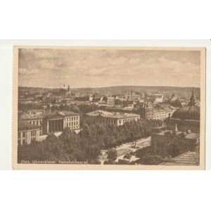 OSLO. Oslo. Universitetet. Nationaltheatret, wyd. Enerett Abels Kunstforlag