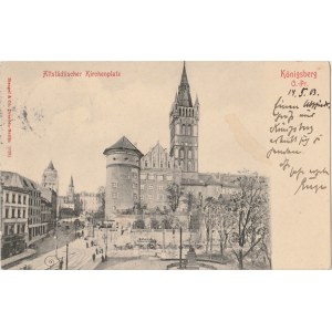 KRÓLEWIEC, KALININGRAD. Altstädtischer Kirchenplatz / Königsberg O. -Pr., wyd