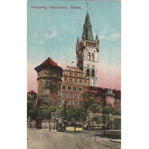 KRÓLEWIEC, KALININGRAD. Königsberg –Ostpreussen. Schloss, wyd. ok. 1928; kolor.