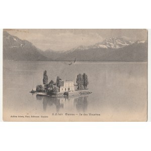GENEWA. J.J. Clarens - Ile des Mouettes, wyd. Julien Frères, Phot
