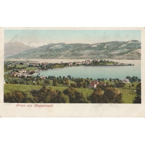 RAPPERSWIL. Gruss aus Rapperswil, wyd. ok. 1930; kolor., stan db