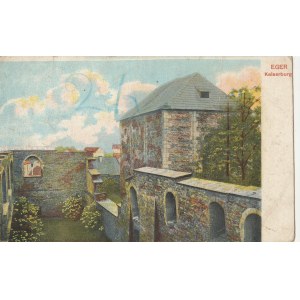 EGER. EGER / Kaiserburg, wyd. przed 1918; kolor., stan db
