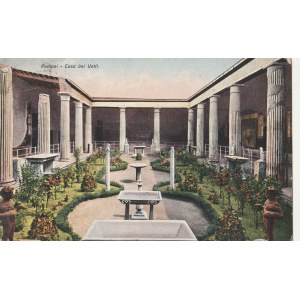 POMPEJE. Pompei - Casa dei Vetti., wyd. ok. 1925; kolor., stan db