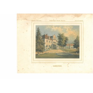 DĘBICE. Dębice (Dambritsch), pow. średzki – Dambritsch / Provinz Schlesien 
