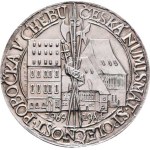 Cheb - pobočka ČNS, Kolářský - 15 let pobočky 1969 / 1984 - replika