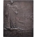 Sucharda Stanislav, 1866 - 1916, Vltava a Praha - AR jednostranná plaketa b.l. (1902)
