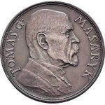 Československo - medaile s portrétem T.G.Masaryka, Španiel - na 85.narozeniny 1935 - poprsí zprava,