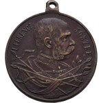 Medaile vojenských manévrů, Dolni Miholjac-Fünfkirchen 1901 - poprsí Fr.Josefa I.