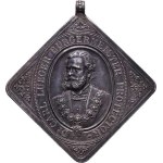 Střelecké medaile, plakety a odznaky, Vídeň 1897 - spolkové střelby - Dr.Karl Lueger zleva,