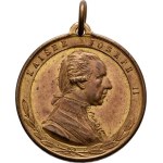 Josef II., 1780 - 1790, Medailka na 100.výročí tolerančního patentu 13.X.1781