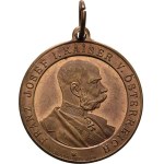 František Josef I., 1848 - 1916, Christlbauer - návštěva v Litoměřicích 17.VI.1901 -