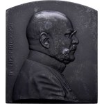Arcivévoda Friedrich - polní maršál, 1856 - 1936, Marchall - portrétní plaketa 1915 - poprsí zprava
