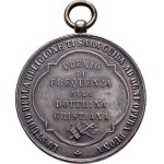Církevní medaile - ostatní - nesignované, Kristus, dvě ženy a skupinka dětí, italský opis /