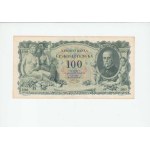 Slovenská republika, 1939 - 1945, 100 Koruna 1931 - přetisk, sér.Cb, BHK.43b,