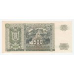 Slovenská republika, 1939 - 1945, 500 Koruna 1941, série 5Ed, BHK.52, He.56a.s1,