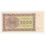 Slovensko - Poukázky pro osvobozené území, 1945, 2000 Koruna 1945, série 6Ar, BHK.69aA, He.74a1.s1,