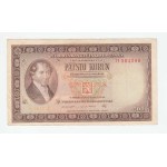 Československo - bankovky a státovky 1945 - 1953, 500 Koruna 1946, série H, BHK.80a, He.87a, "neper