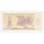 Československo - bankovky a státovky 1945 - 1953, 20 Koruna 1949, série B39, BHK.83b, He.91a, "nepe