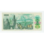 Československo - bankovky 1970 - 1989, 100 Koruna 1989, série A22, BHK.106, He.119a