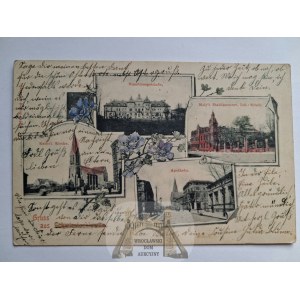 Świętochłowice, kościół, apteka, restauracja, 1903