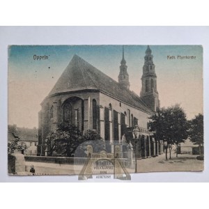 Opole, Oppeln, church, 1916