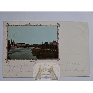 Shore, Brieg, framed lithograph, 1899
