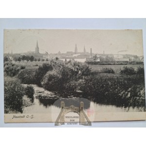 Prudnik, Neustadt, panoráma, 1906