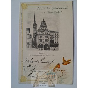 Nysa, Neisse, Mestská váha, secesia, 1899