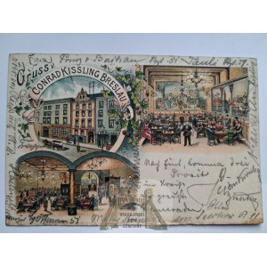 Breslau, Breslau, Conrad Kissling beer hall, 1899