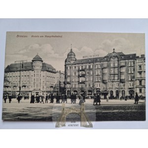 Wrocław, Breslau, Hotel du Nord i Kronprinz, 1911
