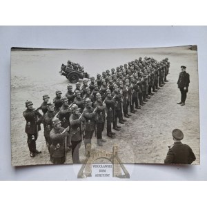 Waldenburg, Waldenburg, fire school, roll call, ca. 1935