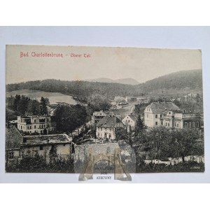 Jedlina Zdrój, Bad Charlottenbrunn, górna część, 1906