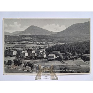 Boguszów Gorce, Gottesberg, Kuźnice Świdnickie, panorama, osiedle, 1938