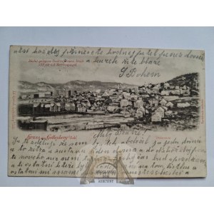 Boguszów Gorce, Gottesberg, panorama, ca. 1902
