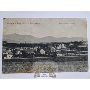 Ostroszowice near Dzierżoniów, panorama, ca. 1914