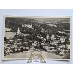 Kamienice Ząbkowicki, Kamenz, aerial panorama, 1934