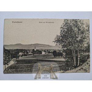 Cieplice Zdrój, Bad Warmbrunn, panorama, 1910
