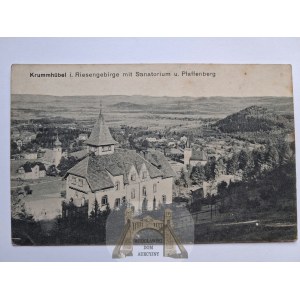Karpacz, Krummhubel, sanatorium, circa 1920.