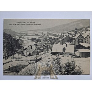 Karpacz, Krummhubel, winter panorama, 1912