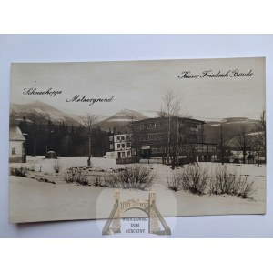 Ścięgny near Karpacz, shelter in winter, 1926