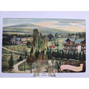 Szklarska Poreba, panorama, advertisement, ca. 1910