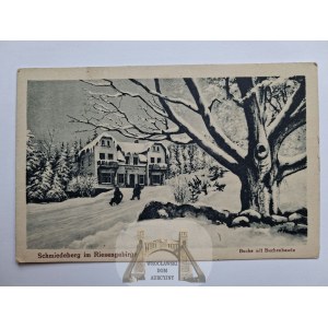 Kowary, Schmiedeberg, Buchelbaude, winter, ca.1920