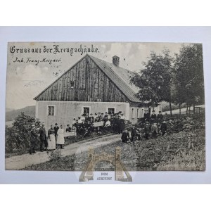 Rudwy Janowickie, Mniszków, Kreuzschanke inn, 1909