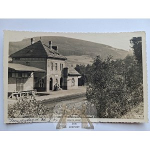 Krobica near Mirsk, train station, 1944