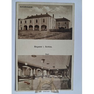 Bojadła near Zielona Góra, brewery, hall, 1930s