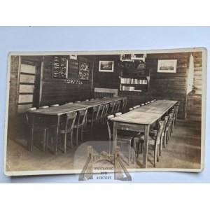 Sława Śląska pri Wschowe, škola vodných športov, interiér, asi 1936
