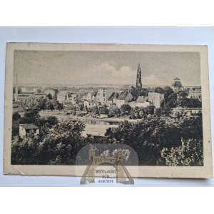 Żagań, Sagan, panorama, 1913