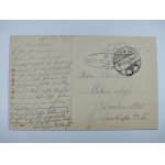 Poznan, Posen, panorama, cepelin, 1914