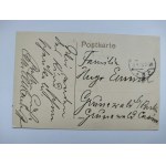 Poznan, Posen, street, castle, streetcar 1913